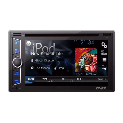 Double Din DVD/CD/Bluetooth Media Player