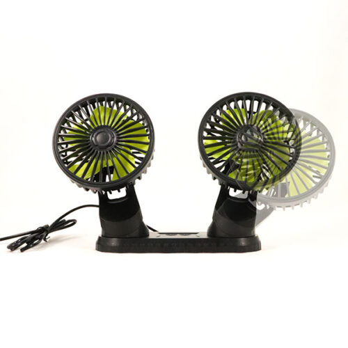 Mini Double Fan Black