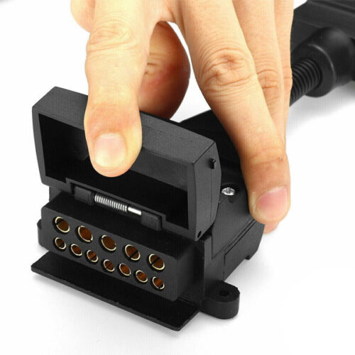 12 Pin Flat Socket To 7 Pin Small Round