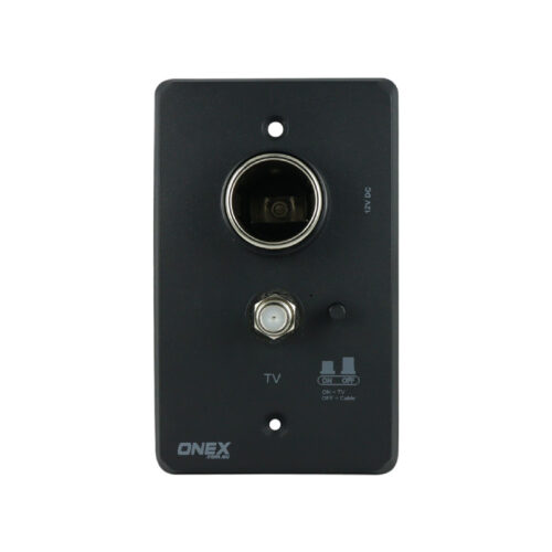 TV Antenna Booster Wall Plate