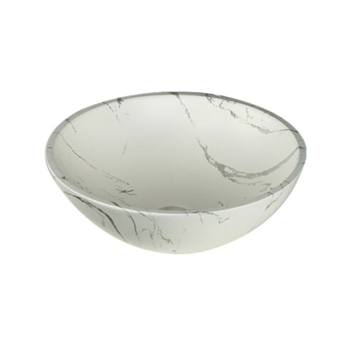 Matt White Art Washed Basin