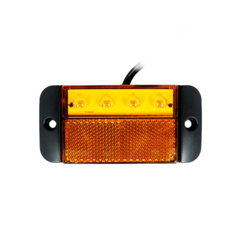 Led With Reflector, Amber, Red, White