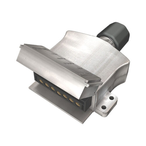 Aluminium 7 Pin Flat Socket