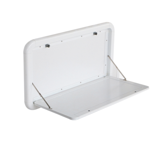 RV Picnic Table Black/White