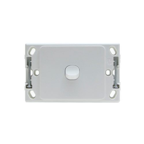 1 Gang Switch 10A Horizontal