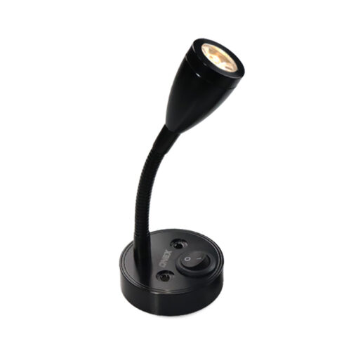 Spot Reading Light Black/Brushed Nickel/Chrome