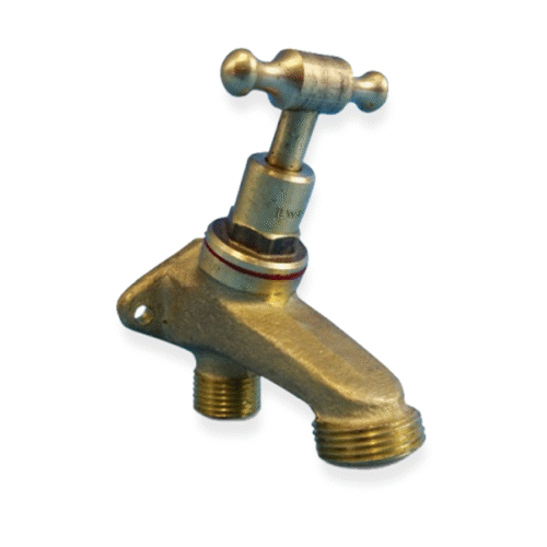 1/2″ Brass Lugged Bib Tap – Garden; A – Frame