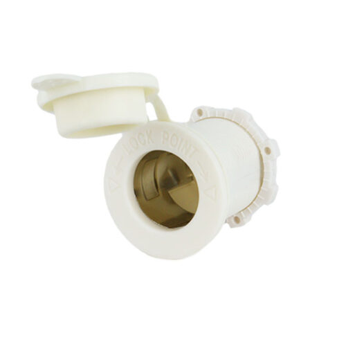 Cigarette Lighter Socket White