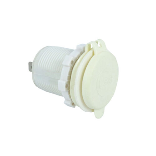 Dual USB Socket White