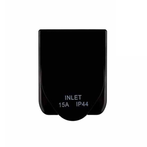 Inlet Power Plug Aproved Black/White