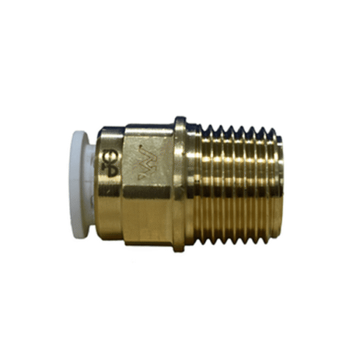 John Guest 12mm Male Brass Adaptor (WM)